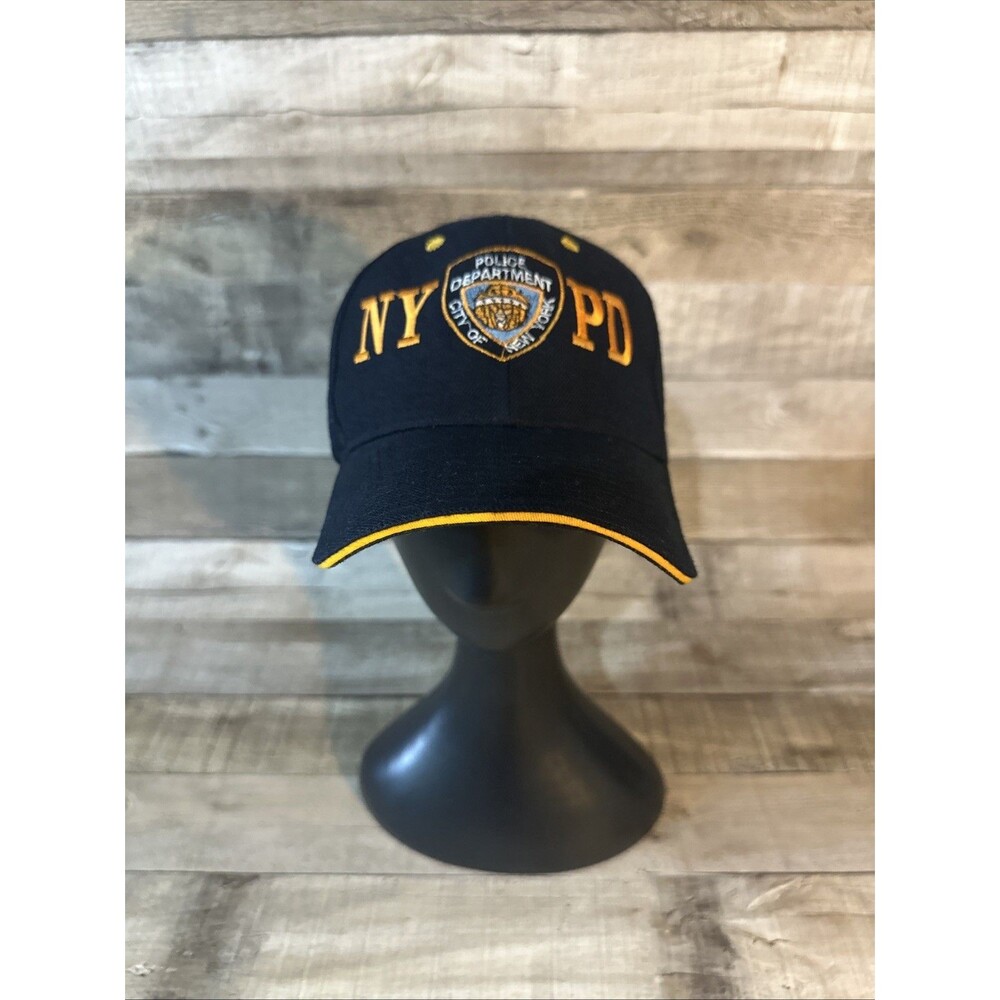 NYPD Baseball Cap - New York City Police Department Hat Acrylic/Wool Hat Adult